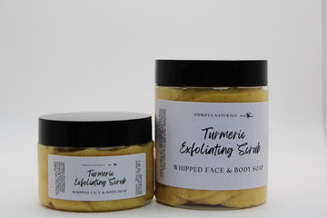 Whipped Turmeric Sugar Soap Scrub