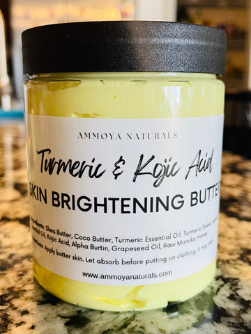 Turmeric and Kojic Acid Whipped Butter